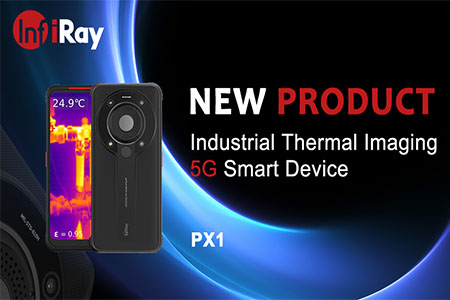 Dispositivo intelligente 5G per Imaging termico industriale rilasciato inray