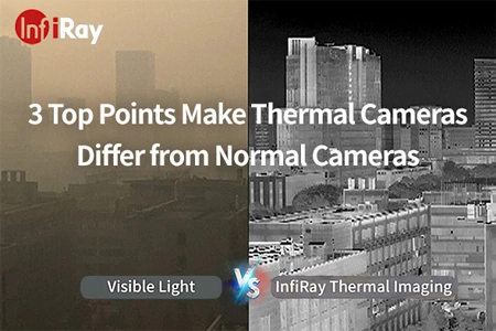 Le telecamere termiche a 3 punti migliori sono diverse dalle fotocamere normali