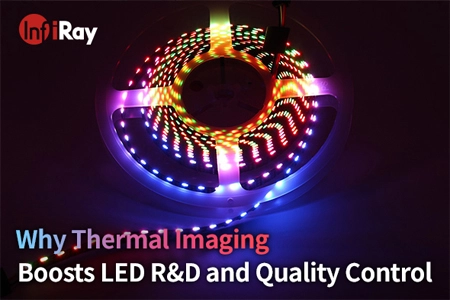 Perché l'imaging termico aumenta la ricerca e lo sviluppo dei LED e il controllo della qualità